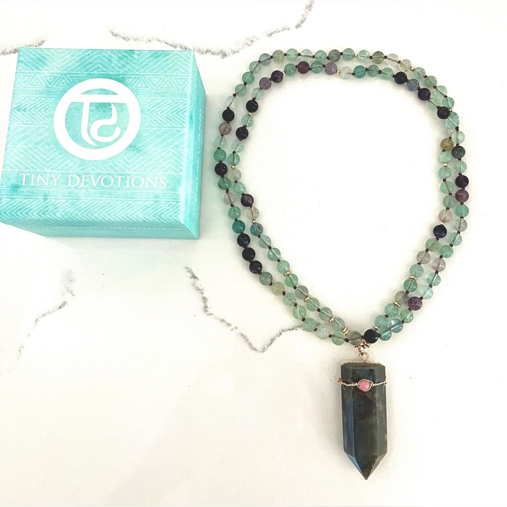 Tiny Devotions Labradorite, Amethyst & Aquamarine… - image 4